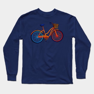 colored bicycle Long Sleeve T-Shirt